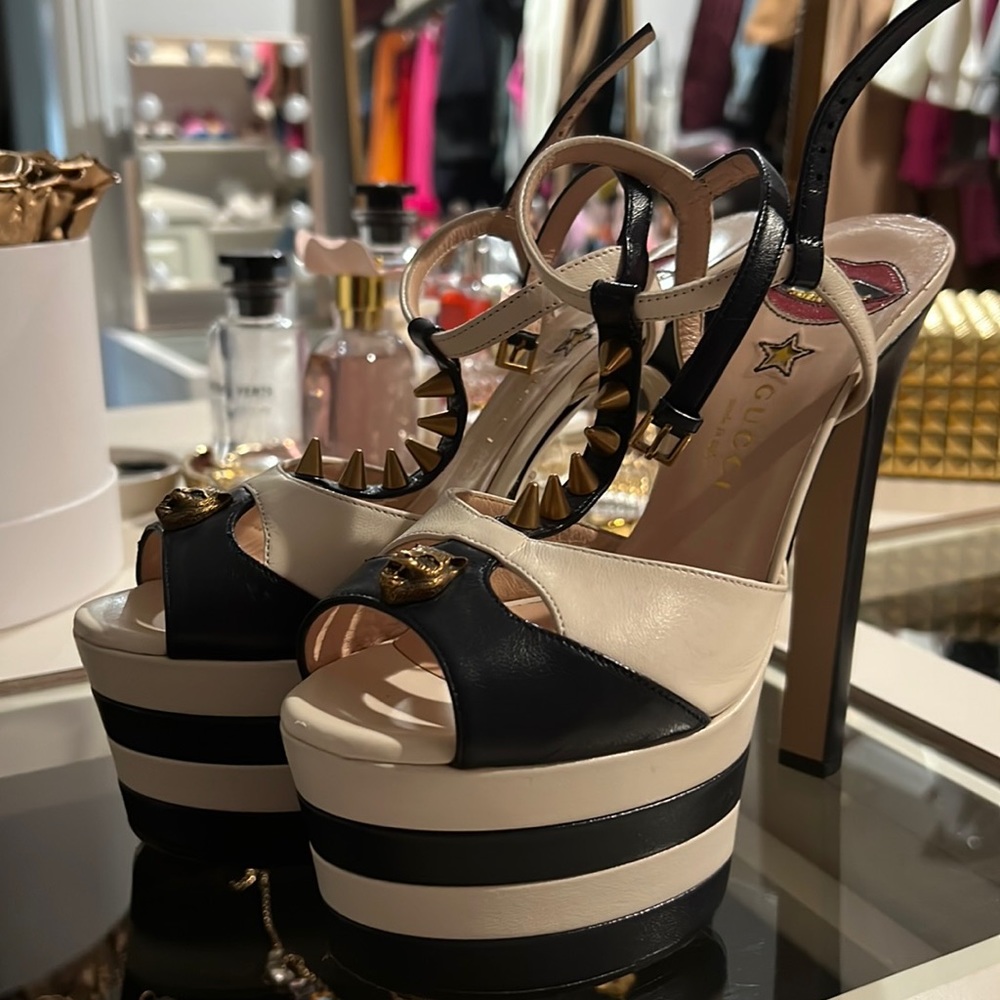 Beautiful platform high heels